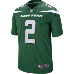 Nike NFL New York Jets (Zach Wilson)-spillertrøje til mænd - grøn grøn L