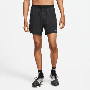 Nike Stride Dri-FIT-2-i-1-løbeshorts (18 cm) til mænd - sort sort XL
