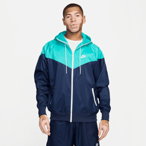 Nike Sportswear Windrunner-jakke med hætte til mænd - blå blå XXL
