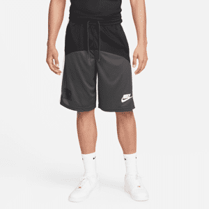 Nike Starting 5 Dri-FIT-basketballshorts (28 cm) til mænd - sort sort L