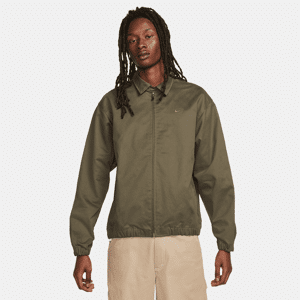 Vævet Nike Life-Harrington-jakke til mænd - grøn grøn XS
