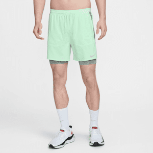 Nike Stride Dri-Fit-hybridløbeshorts til mænd (13 cm) - grøn grøn XXL