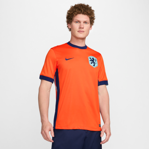 Holland 2024/25 Stadium Home Nike Dri-FIT Replica-fodboldtrøje til mænd (kvindehold) - Orange Orange XXL