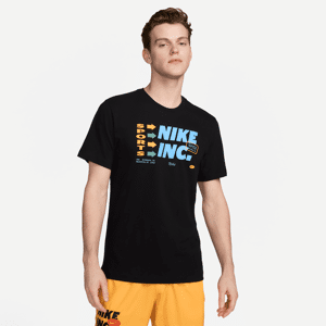 Nike Dri-FIT Fitness-T-shirt til mænd - sort sort L