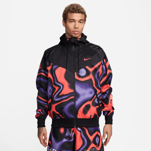 Vævet Nike Sportswear Windrunner-jakke med for til mænd - lilla lilla 3XL