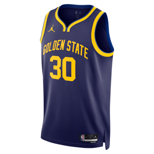 Golden State Warriors Statement Edition Jordan Dri-FIT NBA Swingman-trøje til mænd - blå blå XS