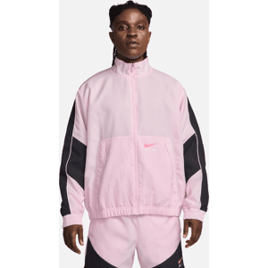 Vævet Nike Air-løbejakke til mænd - Pink Pink S