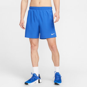 Nike Challenger Dri-FIT 7-løbeshorts (18 cm) med indershorts til mænd - blå blå S