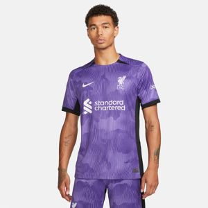Liverpool FC 2023/24 Stadium Third Nike Dri-FIT-fodboldtrøje til mænd - lilla lilla XXL