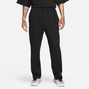 Nike Sportswear Tech Fleece Reimagined-sweatpants med løs pasform og åben kant til mænd - sort sort XL