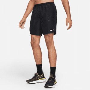 Nike Challenger-løbeshorts (18 cm) med indershorts til mænd - sort sort L