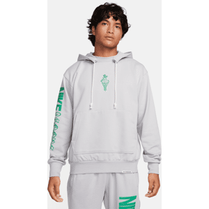 Nike Standard Issue Dri-FIT-pullover-hættetrøje til mænd - grå grå S