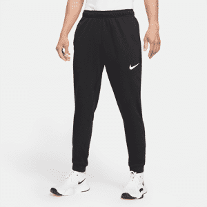 Nike Dry Dri-FIT-fitnessbukser i fleece til mænd - sort sort L