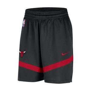 Chicago Bulls Icon Practice-Nike Dri-FIT NBA-shorts til mænd (20,5 cm) - sort sort XXL