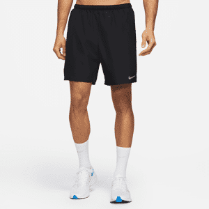 Nike Challenger-2-i-1-løbeshorts til mænd - sort sort S