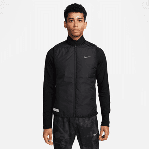 Nike Running Division AeroLayer-Therma-FIT ADV-løbevest til mænd - sort sort XL