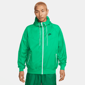 Nike Sportswear Windrunner-jakke med hætte til mænd - grøn grøn 3XL