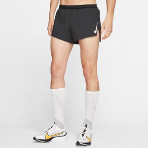 Nike AeroSwift-løbeshorts (5 cm) med indershorts til mænd - sort sort XXL