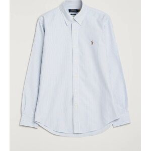 Polo Ralph Lauren Custom Fit Oxford Shirt Stripes Blue men L Blå