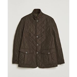 Barbour Lifestyle Quilted Lutz Jacket  Olive men S Grøn