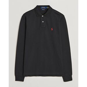 Polo Ralph Lauren Custom Slim Fit Long Sleeve Polo Polo Black men L Sort