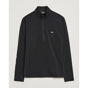 J.Lindeberg Luke Jersey Half Zip Black men M Sort