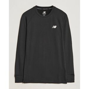 New Balance Running Q Speed Jacquard Long Sleeve T-Shirt Black men S Sort