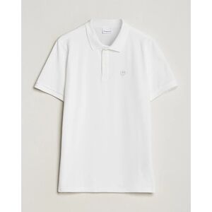 KnowledgeCotton Apparel Toke Badge Polo Bright White men S Hvid