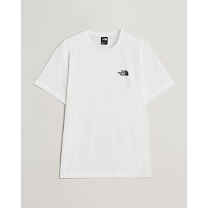 The North Face Simple Dome T-Shirt White men S Hvid