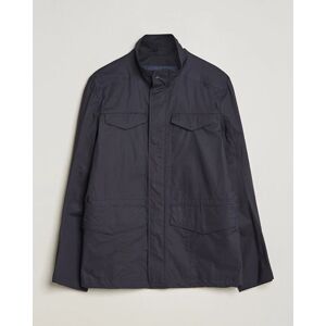 Herno Lightwieght Cotton Field Jacket Navy men 48 Blå