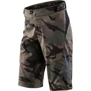 Troy Lee Designs Flowline Shell Spray Camo Cykelshorts til unge