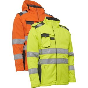 Elka 116514r Visible Xtreme Softshell Vinterjakke Fluorescerende Yell/grå 5xl