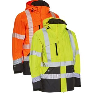 Elka 186000r Visible Xtreme Stretch Jakke Fluorescerende Orange/sort 5xl