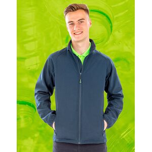 Result Genuine Recycled Rt901 Men´s Recycled 2-Layer Printable Softshell Jacket Workguard Grey L