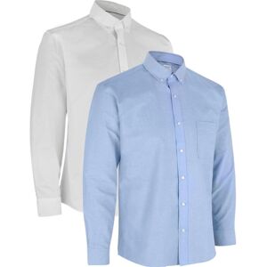 Seven Seas Ss56 Oxford   Modern-Lys Blå-4xl