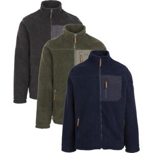 Trespass Buck - Male Fleece At300  Dark Grey L