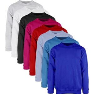 You Brands 3701 Classic Sweatshirt Jr. Sort 4/6