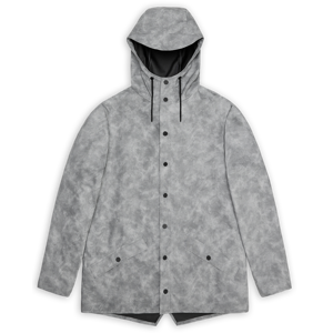 Rains Unisex Jacket Distressed Grey L, Distressed Grey