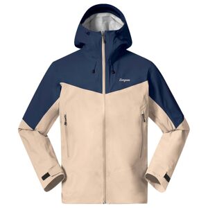 Bergans Rabot Allround 3l Shell Jacket Men Warm Sand/Navy Blue S, Warm Sand/Navy Blue