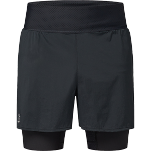 Haglöfs Men's L.I.M Intense Trail 2-in-1 Shorts True Black L, True Black