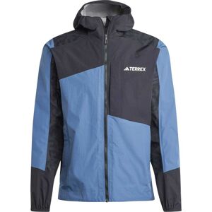 Adidas Men's TERREX Xperior Hybrid Rain Jacket Wonste/Black/Carbon L, Wonste/Black/Carbon