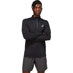 Asics Men's Core Ls 1/2 Zip Top Performance Black S, Performance Black