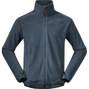 Bergans Men's Hareid Fleece Jacket Nohood Orion Blue S, Orion Blue