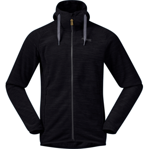 Bergans Men's Hareid Fleece Jacket Black L, Black