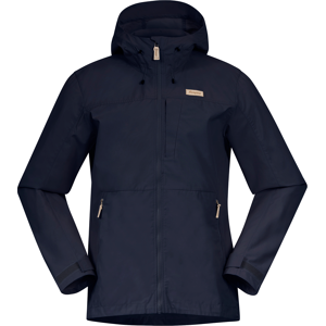 Bergans Men's Nordmarka Leaf Light Wind Jacket  Navy Blue XL, Navy Blue