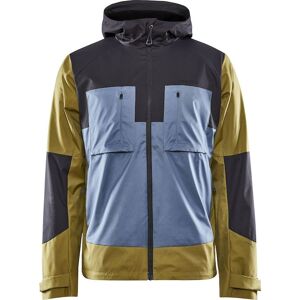 Craft Men's Adv Backcountry Jacket Slate Flow S, Slate-Flow