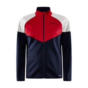 Craft Men's Glide Block Jacket Blaze Lychee S, Blaze Lychee