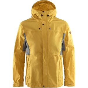 Fjällräven Men's Kaipak Jacket Ochre/Super Grey XS, Ochre-Super Grey