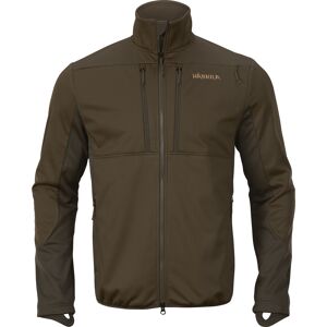 Härkila Men's Mountain Hunter Pro WSP Fleece Jacket Hunting Green/Shadow Brown XXL, Hunting green/Shadow brown