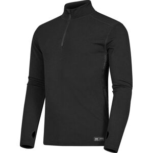 Hellner Men's Wool Tech Base Layer Long Sleeve  Black Beauty XXL, Black Beauty